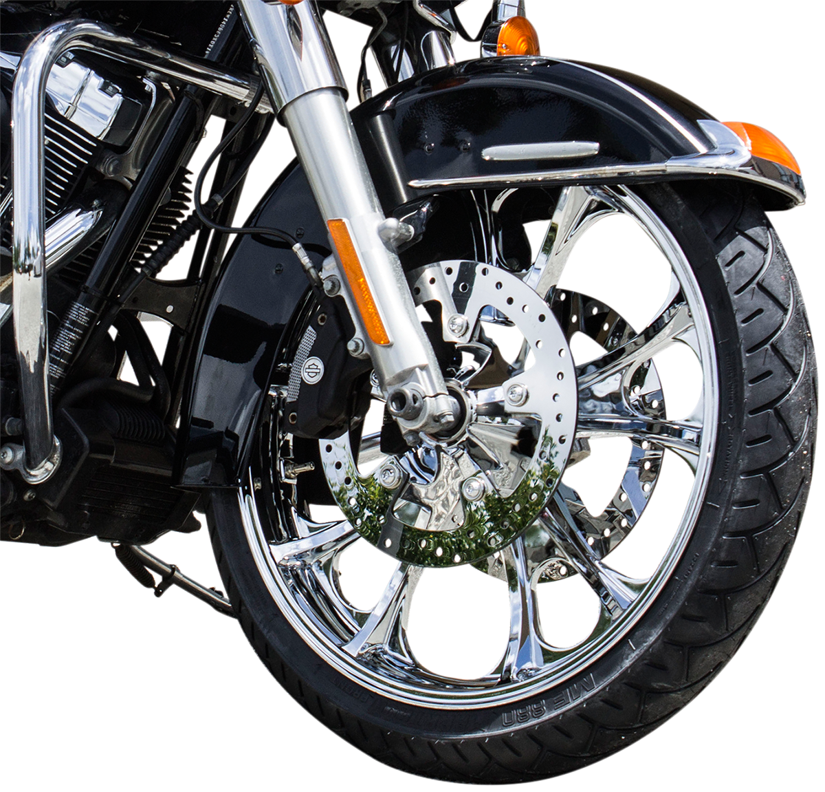 Coastal Moto ABS Chrome 21" Front Motorcycle Wheel 0819