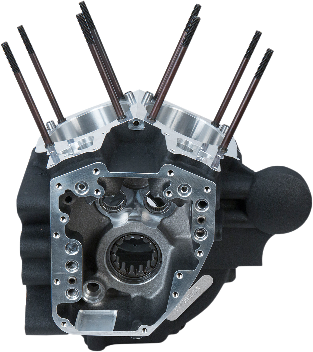 S&S Black 3 3/4" Engine Crankcase Kit 0617 Harley Davidson Dyna FXDF