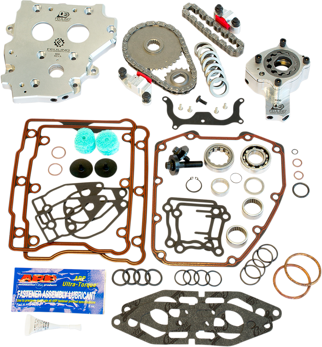 Feuling Hydraulic Cam Chain Tensioner Conversion Kit 0106 Harley Dyna Touring JT's CYCLES