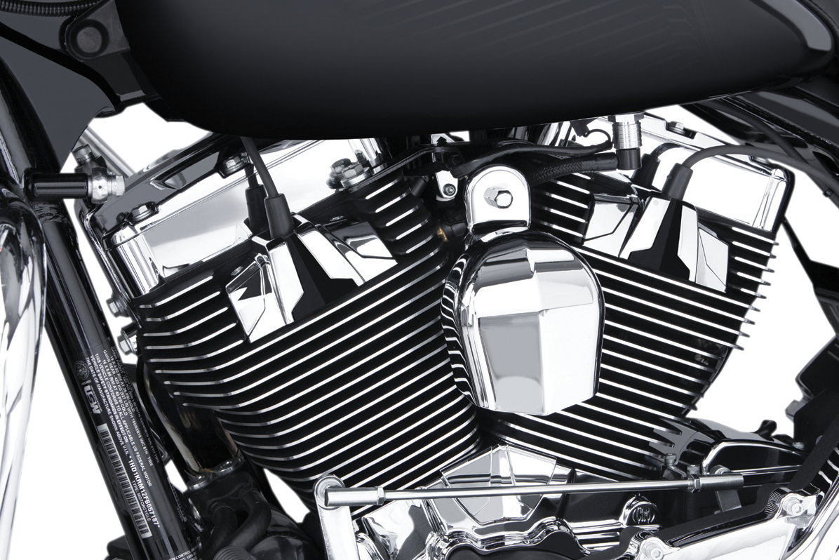 Ciro Chrome Spark Plug Head Bolt Covers 9916 Harley FLHTC FLHT FLHTCU