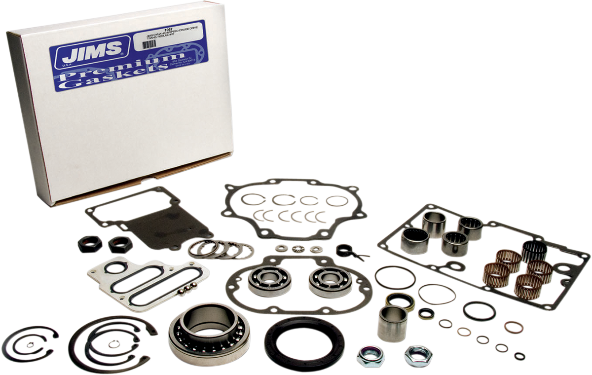 Jims 6 Speed Transmission Rebuild Kit 06-17 Harley ... 95 harley fxdl wiring diagram 