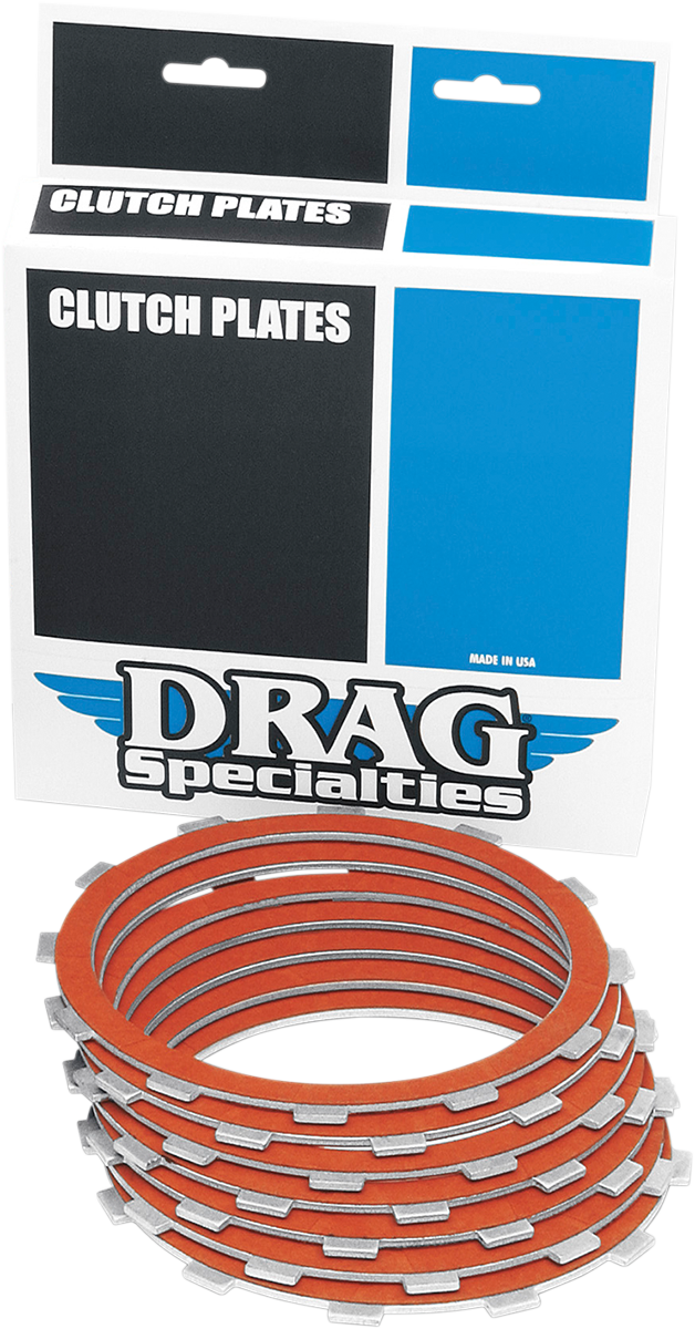 Drag Specialties Organic Clutch Plate Kit 8490 Harley Davidson