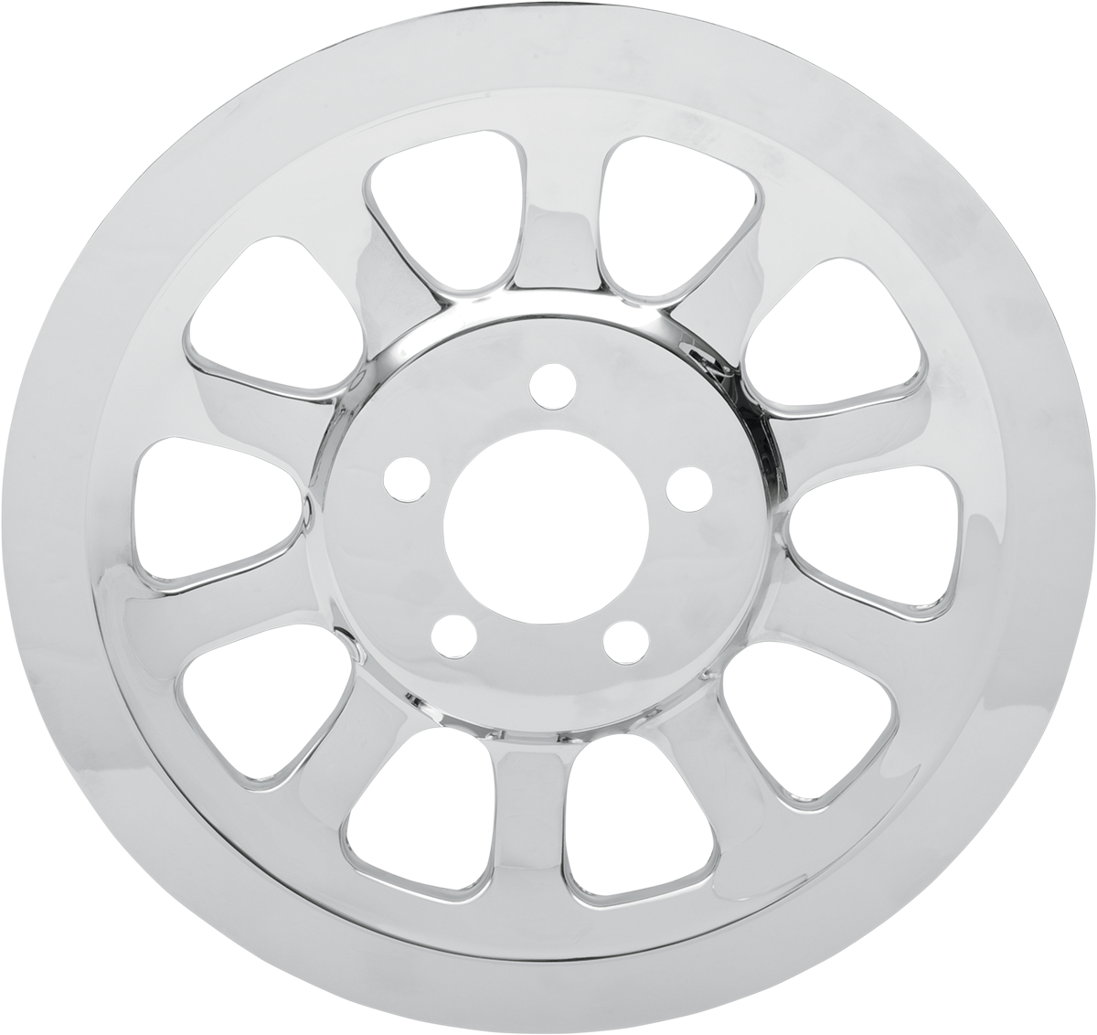 Drag Specialties Chrome Rear Outer Pulley Cover 0717 Harley Davidson