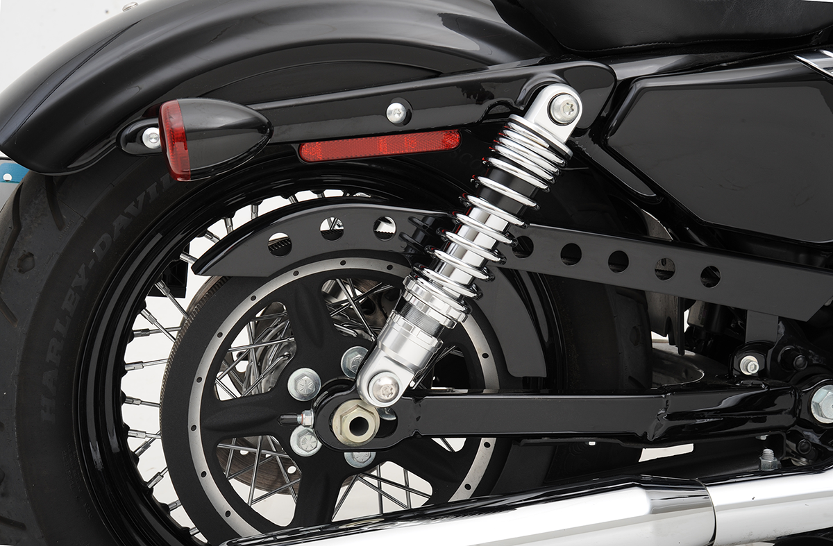 Drag Specialties Chrome 10.5" Rear Motorcycle Socks 04-19 ...