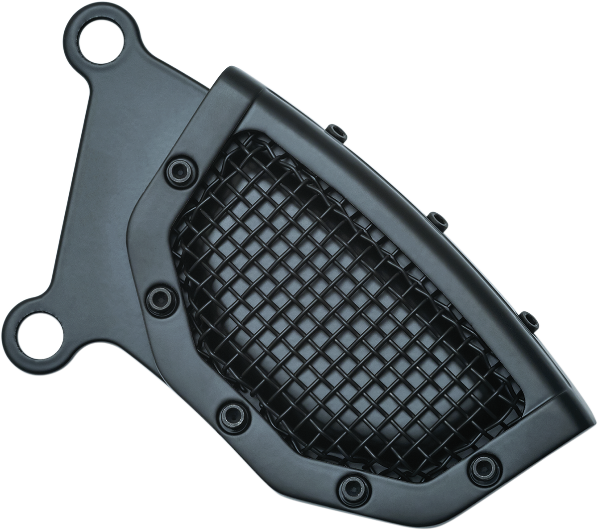 Kuryakyn 6543 Black Mesh Brake Caliper Cover 1517 Harley Softail FLSTF