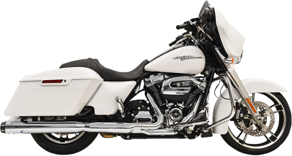 Bassani Quick Change 4" Slip on Mufflers fits 2017-2021 Harley Touring Models