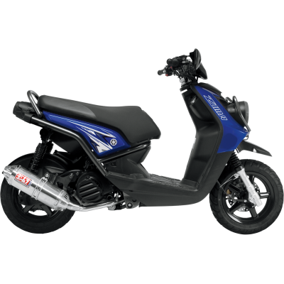 Yoshimura 2009-2013 Yamaha Zuma 125 TRC Full Exhaust System SS / SS SS Tip W / O2 Bung 18mm (1395075)