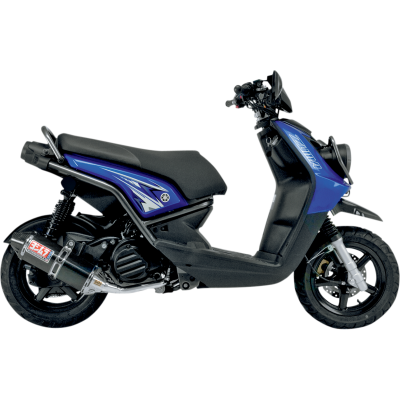 Yoshimura 2009-2013 Yamaha Zuma 125 TRC Full Exhaust System SS / CF CF Tip W / O2 Bung 18mm (1395072)