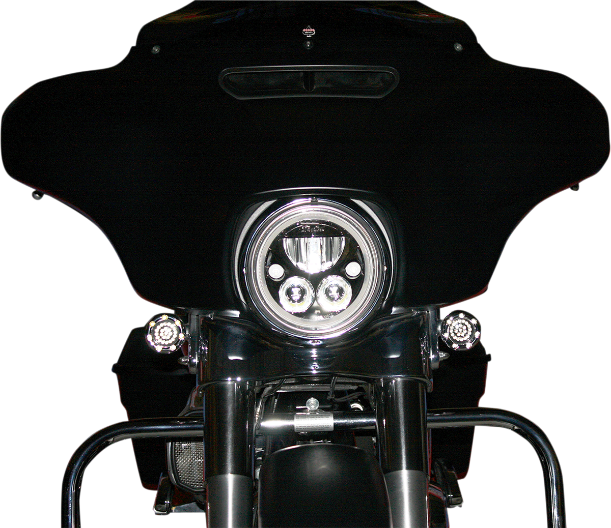 Custom Dynamics TruBeam 7" H4 LED Headlight for 1981-2023 Harley Touring Softail