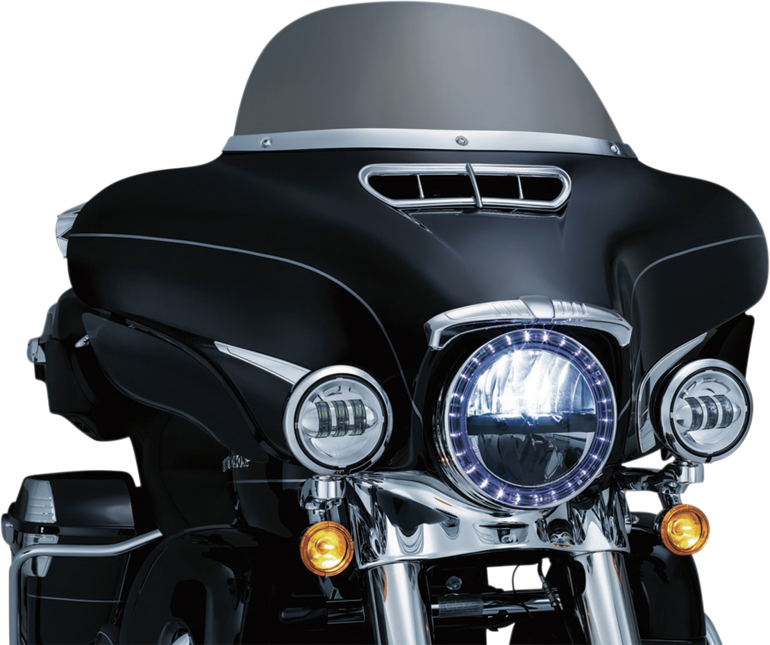 Harley Black Headlight Trim Ring at Judy Vanhoose blog