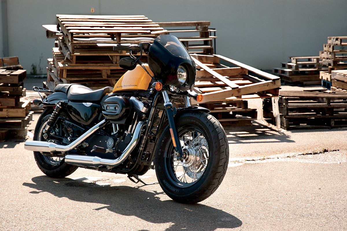 harley sportster quarter fairing
