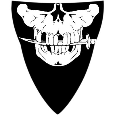 Schampa [VNG008D] Stretch Half-Face Mask Pirate | Face Mask 1/2 Pirate