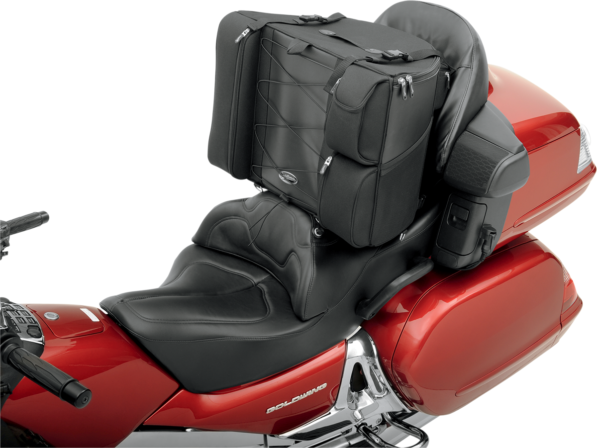 motorcycle backrest pouch