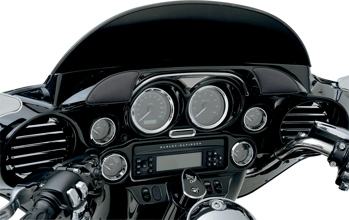 HOGTUNES HOGPOD DASH TRIM TWEETER SPEAKER POD 9813 HARLEY FAIRING