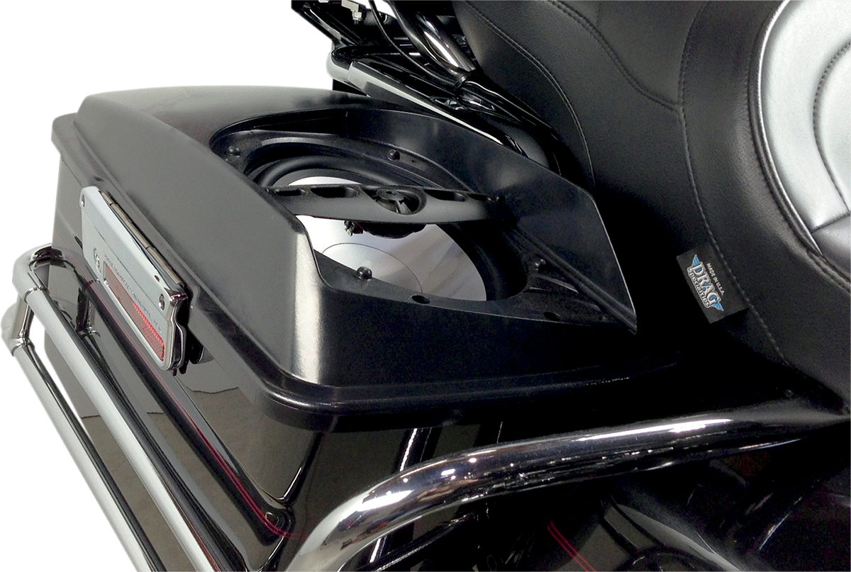 Hogtunes Black 6X9 Saddlebag Speaker Lid Kit 98 13 Harley Touring FLHX