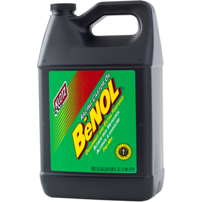 KLOTZ OIL (BC-171) BeNOL(r) Racing 2-Stroke Pre-Mix Castor Oil | BeNOL(r) Racing Premix 2-Stroke Castor Oil - 1 U.S. gal.