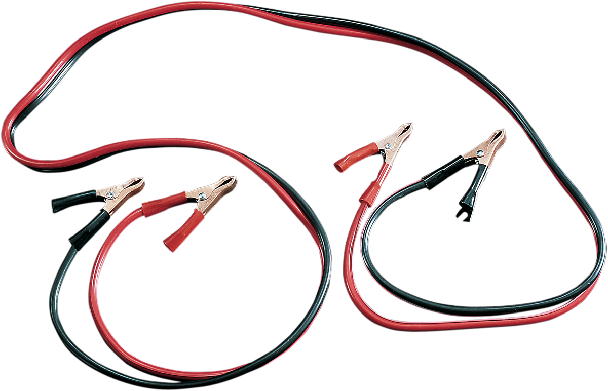 Drag Specialties 6' 12 Gauge Motorcycle Jumper Cables Harley Davidson