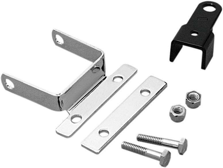Drag Specialties Chrome Ignition Coil Relocation Bracket 82-03 Harley Sportster