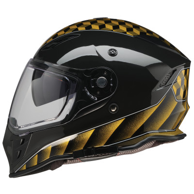 rf 1200 shoei Shoei RF-1200 Helmet Philosopher Matte Black/Yellow