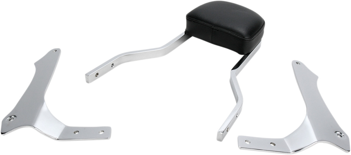 COBRA SHORT SISSY BAR W/PAD CHROME YAM RAIDER 08-18