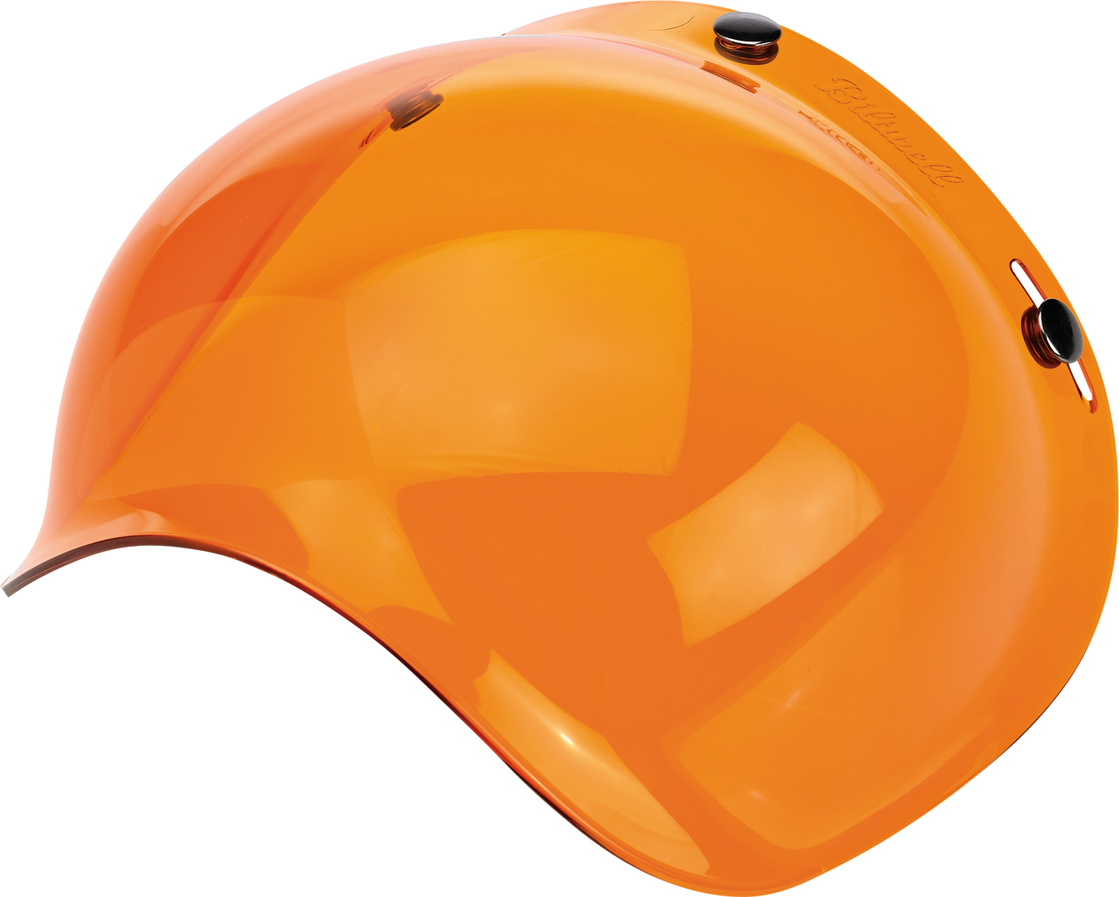Orange Biltwell Bubble Anti-Fog Face Shield