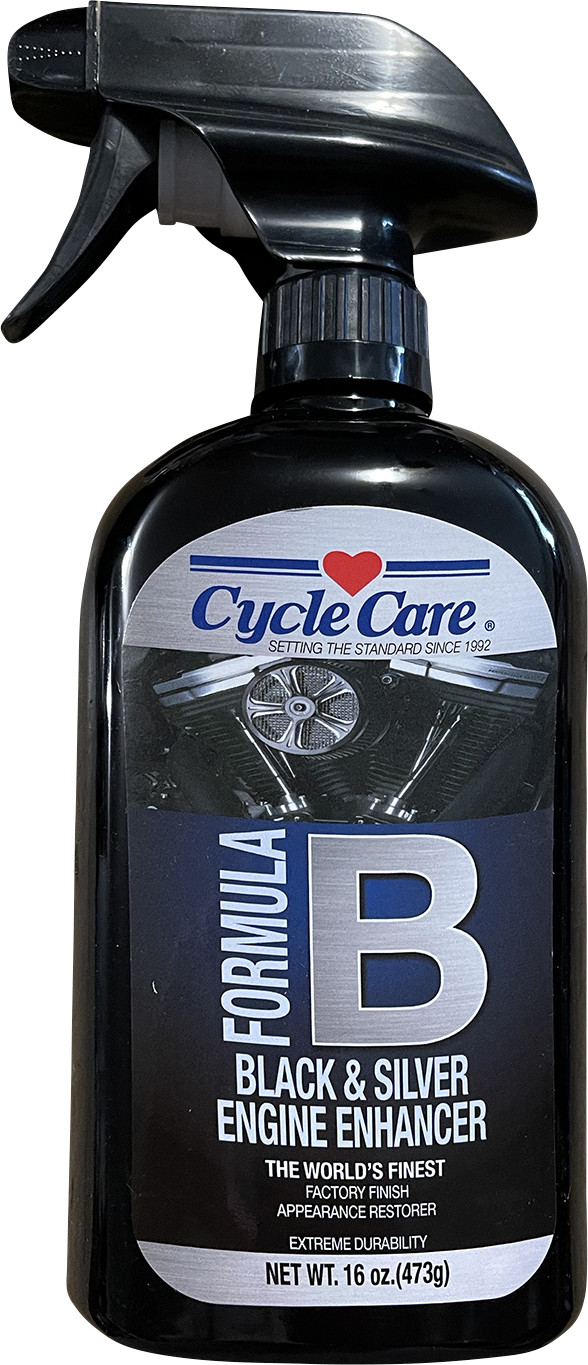 CYCLE CARE FORMULAS Formula B Black/Silver Engine Enhancer