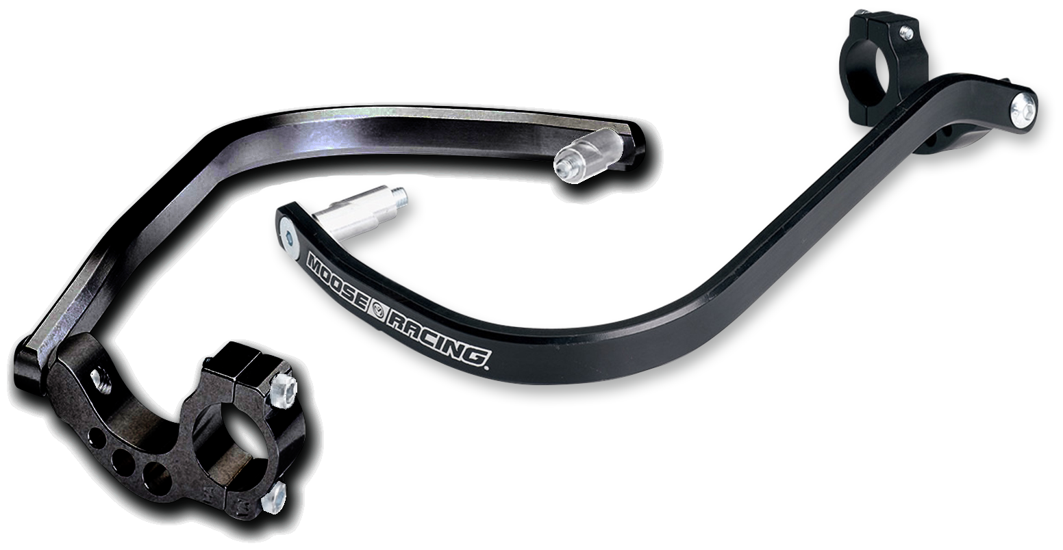 Moose offroad Contour Handguards - MIKA Hybrid - 7/8"/1-1/8" - Black