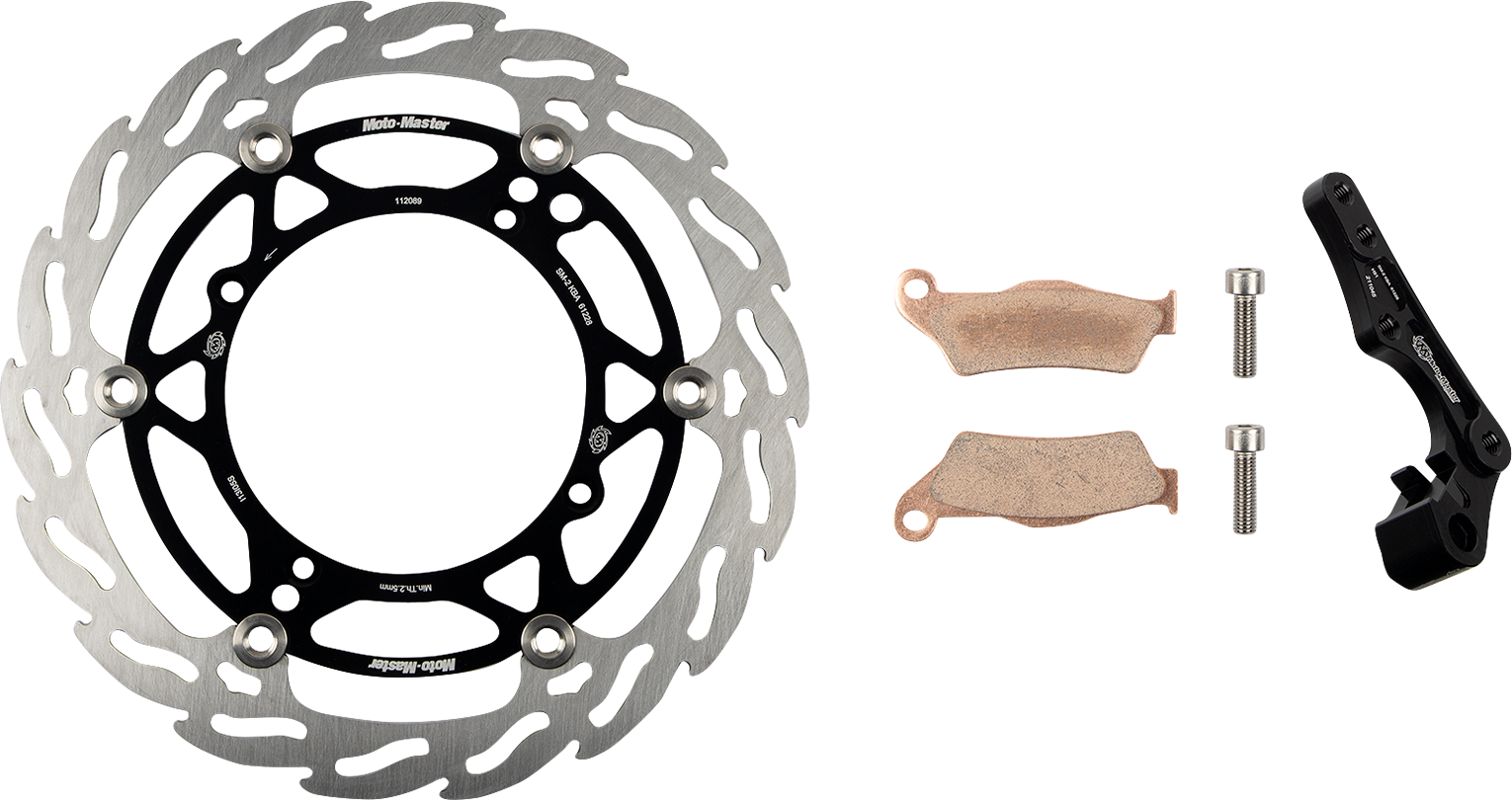MOTO-MASTER Flame Series Brake Rotor Kit