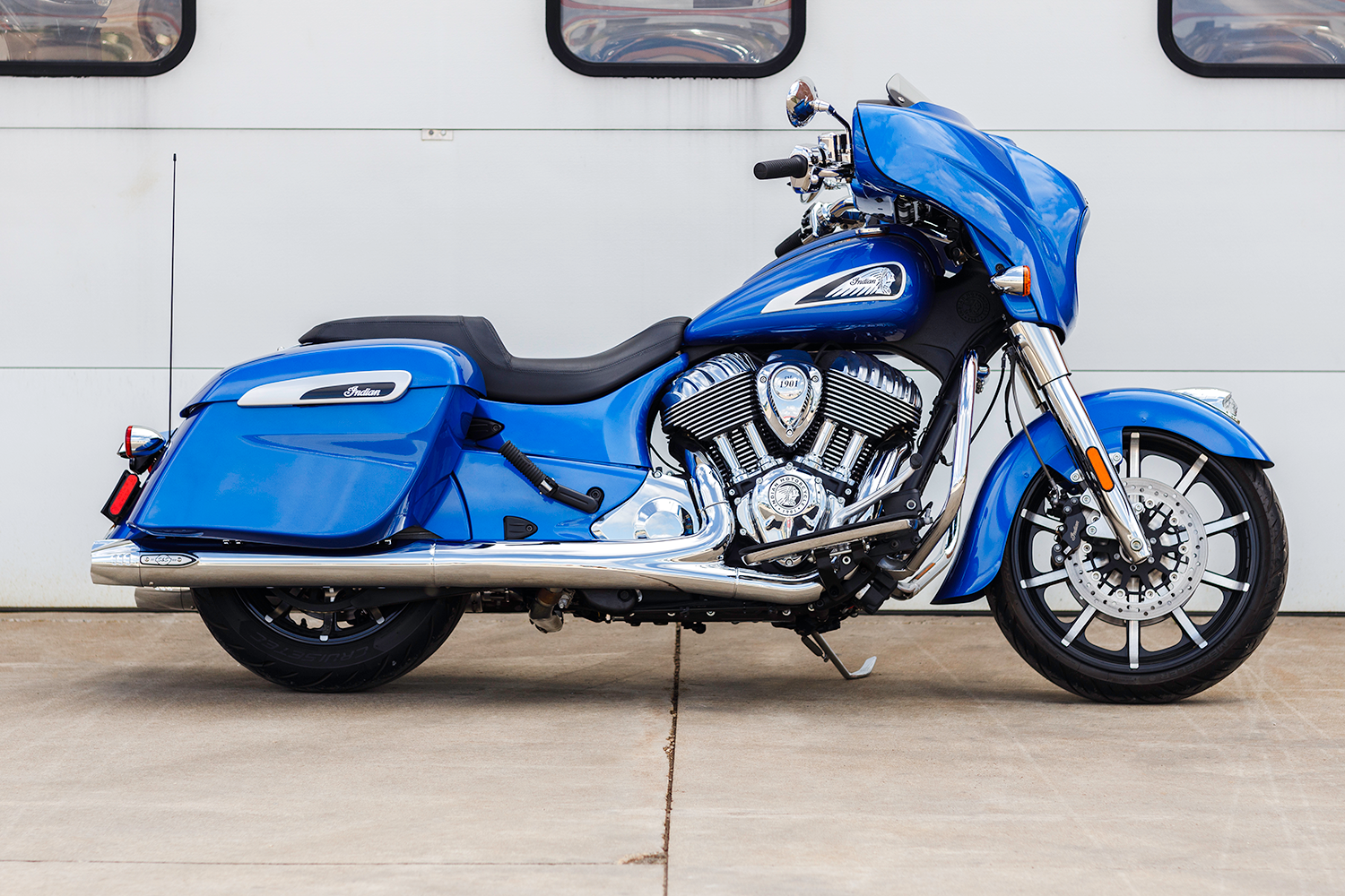 S&S Cycle Fishtail Slip-Ons For Indian Touring 2014-2025