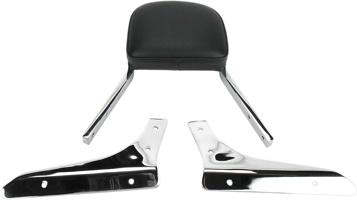 Cobra Standard Square Sissy Bar With Pad Kawasaki Vulcan Mean Streak 1500 / 1600 2002-2008