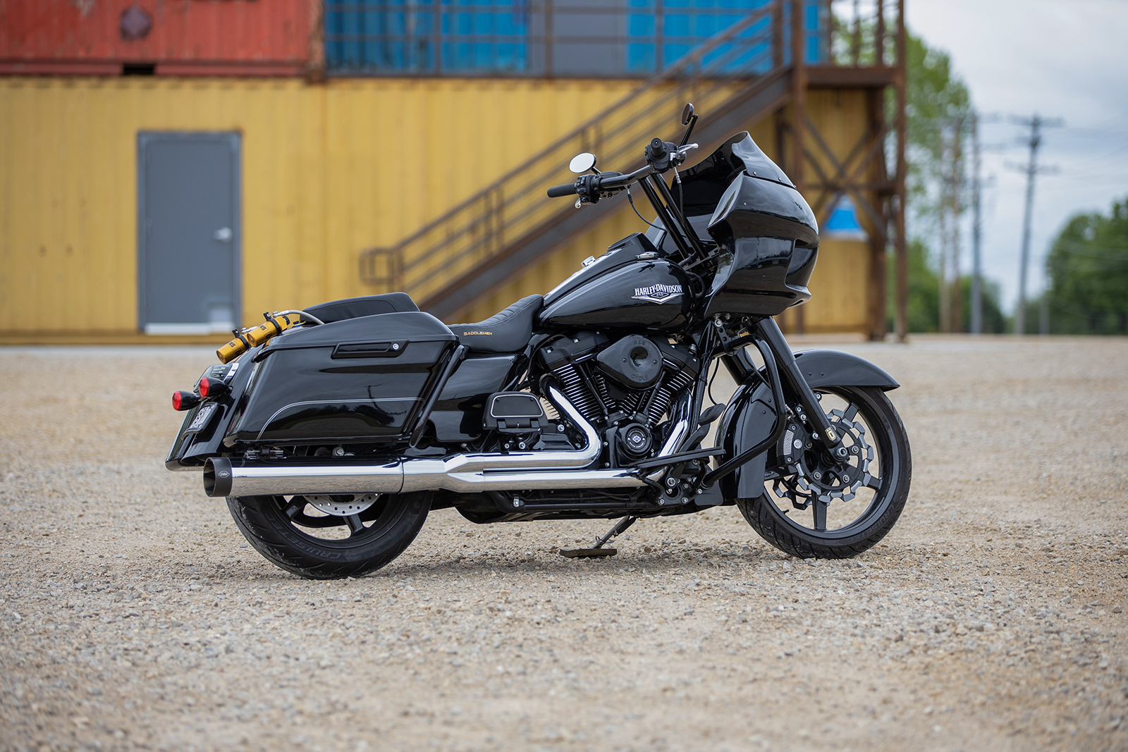 S&S Cycle Sidewinder 2-Into-1 Exhaust For Harley Touring 1995-2016