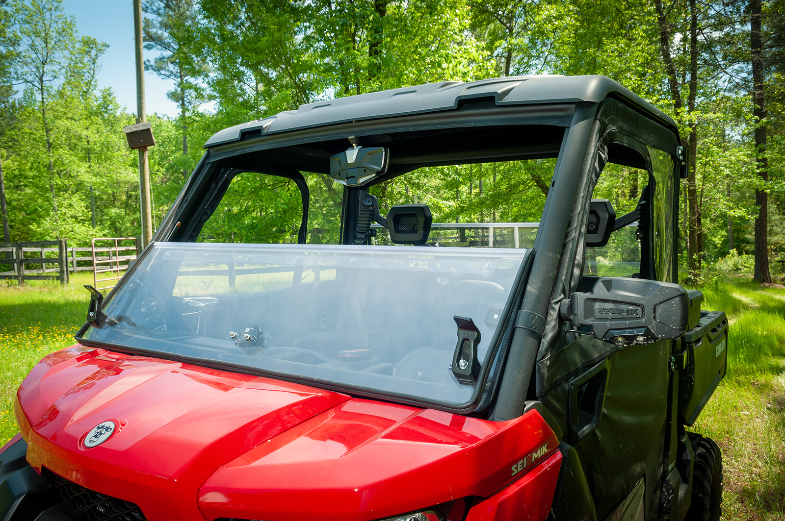 Seizmik Versa-Fold Windshield Can-Am