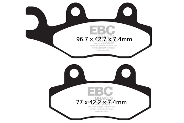 EBC FA135R R Series Sintered Front Brake Pads