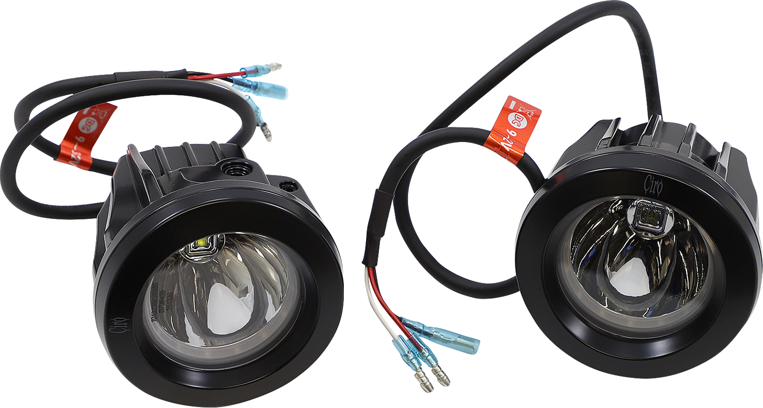 Ciro Tac-10 Light Cannon Driving Lights For Harley Street Glide / Electra Glide 2014-2025