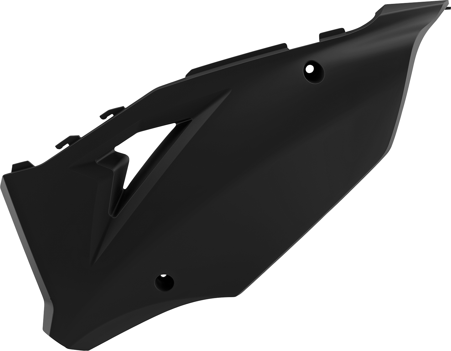 Polisport 8425900002 Black Restyle Side Panels Kawasaki KX125 KX250 2006-2008