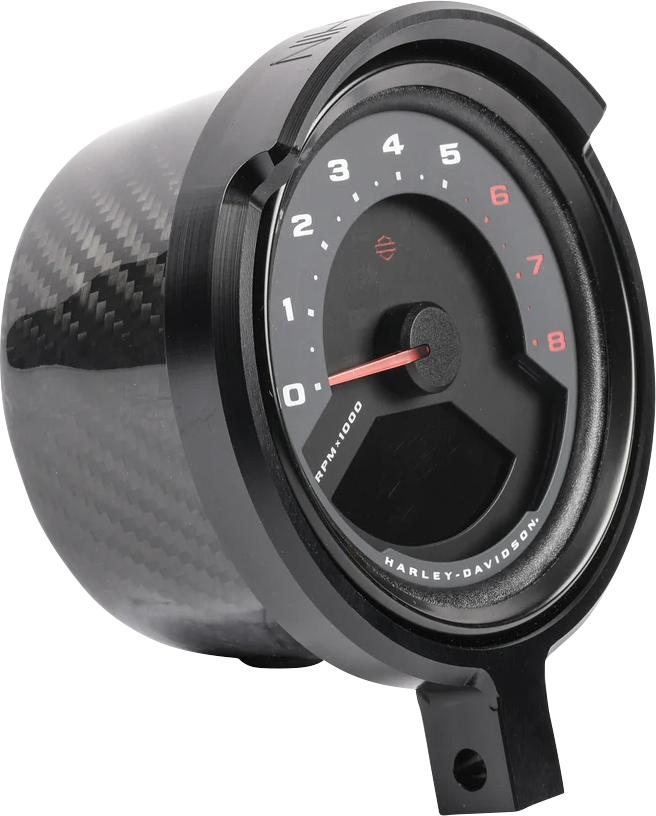 Thrashin Supply Gauge Relocation Kit For Harley Softail FXLRS 2022-2025