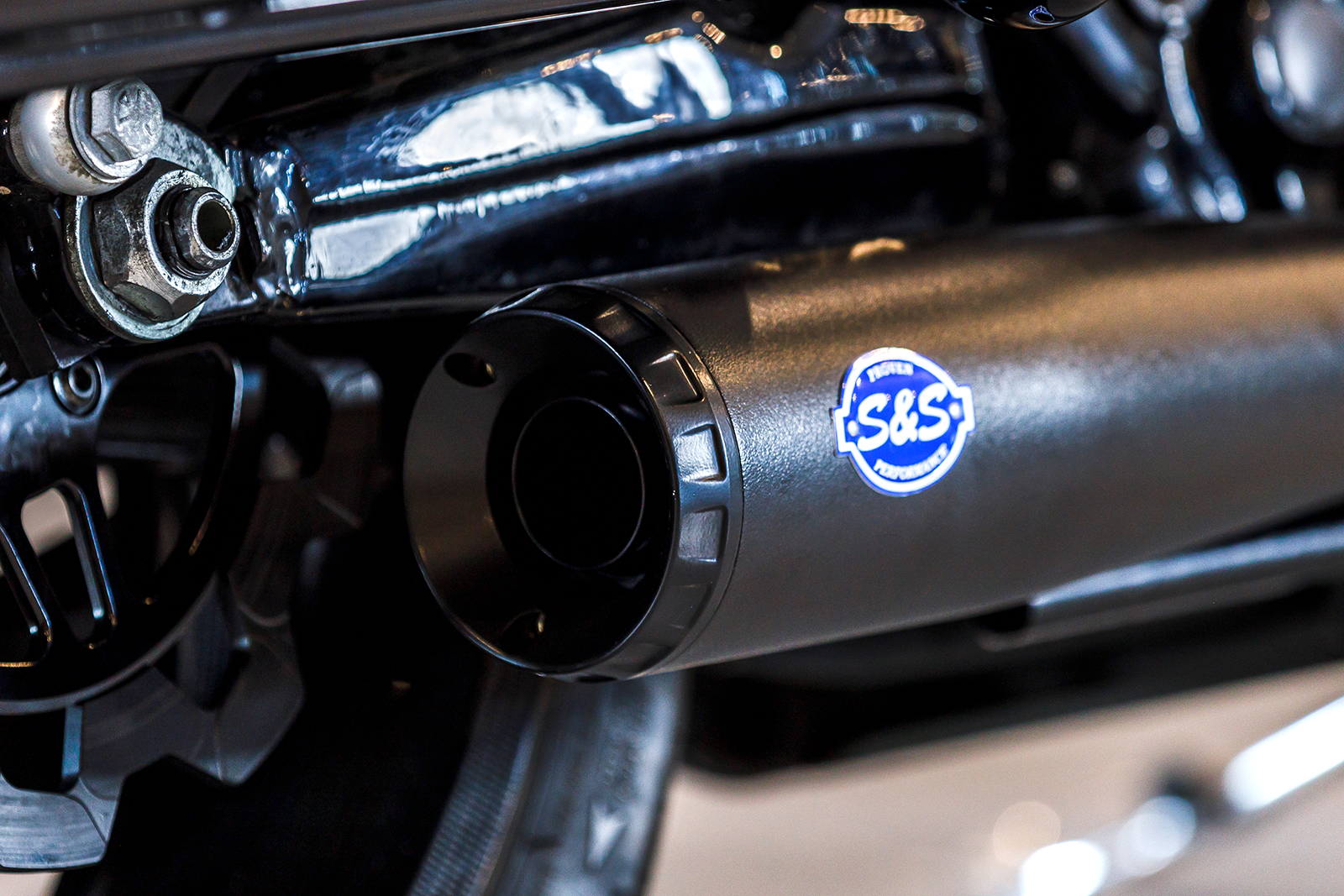 S&S CYCLE 2-into-1 Diamondback Exhaust System