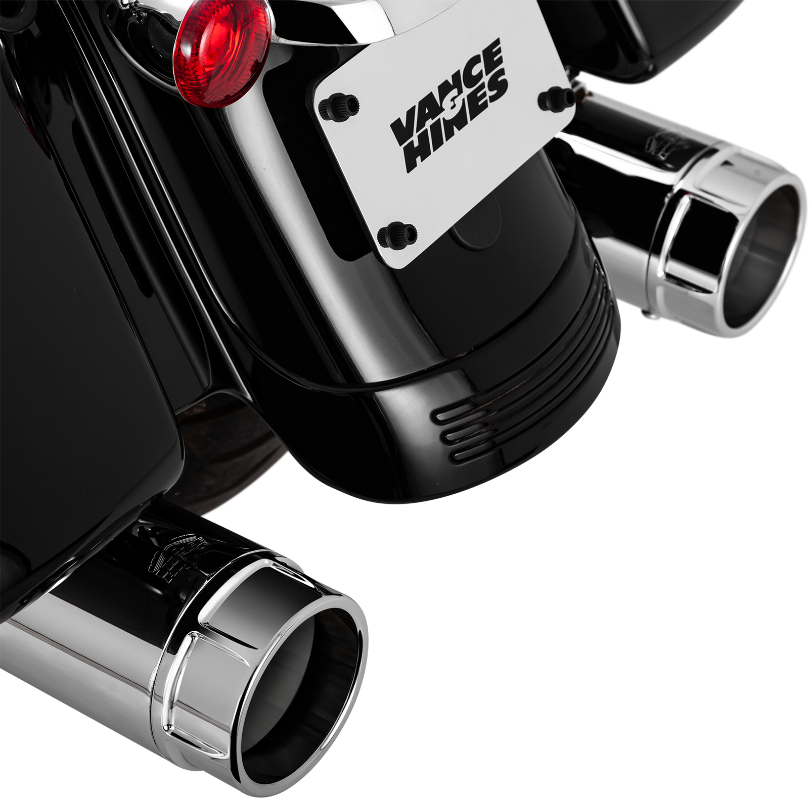 Vance & Hines 4 1/2" Torquer 450 Slip-On Mufflers For Harley Touring 2017-2025
