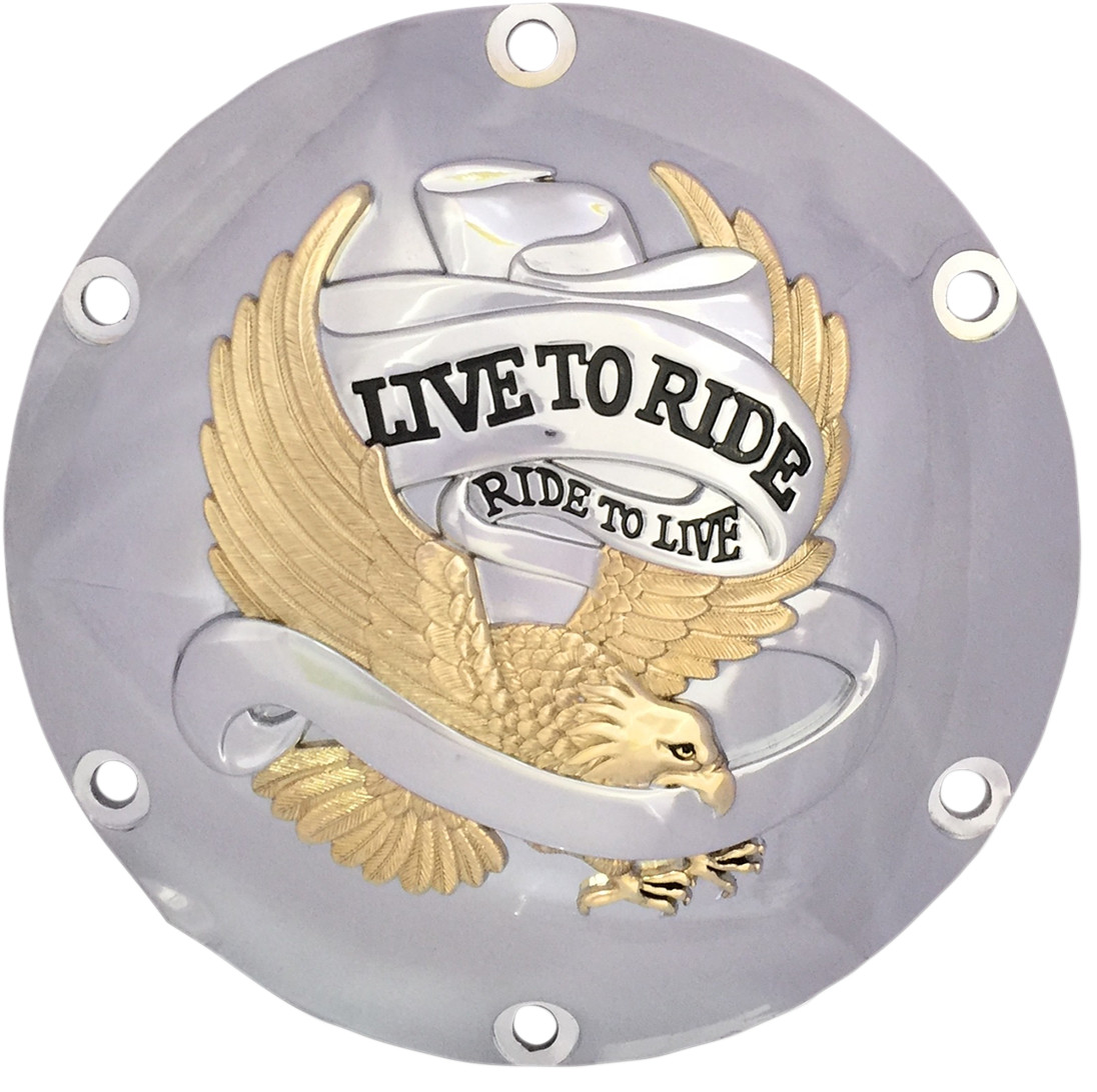 Drag Specialties Live To Ride Derby Cover