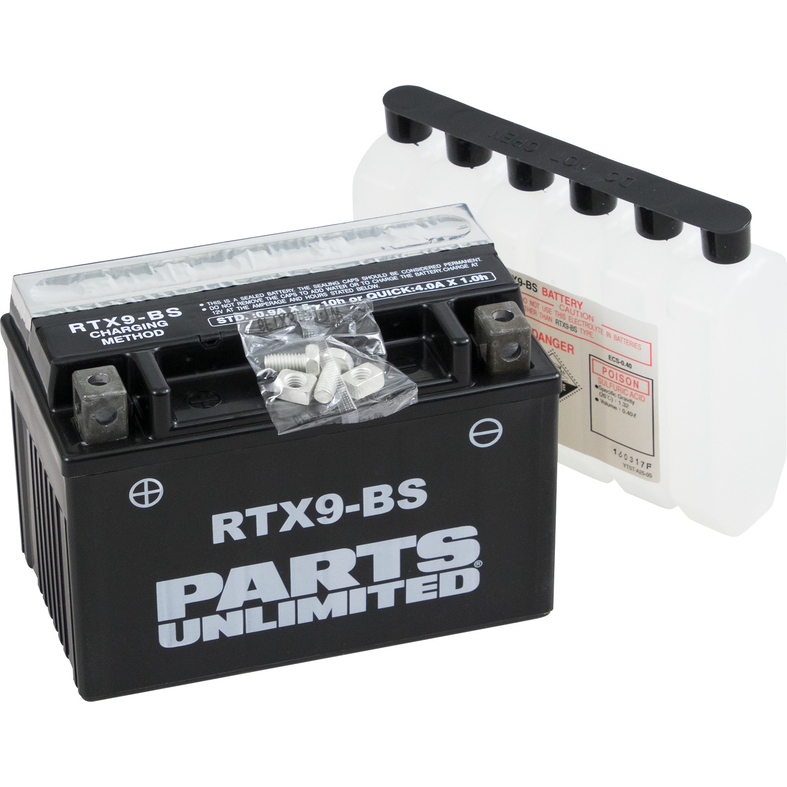 PARTS UNLIMITED AGM Maintenance-Free Battery