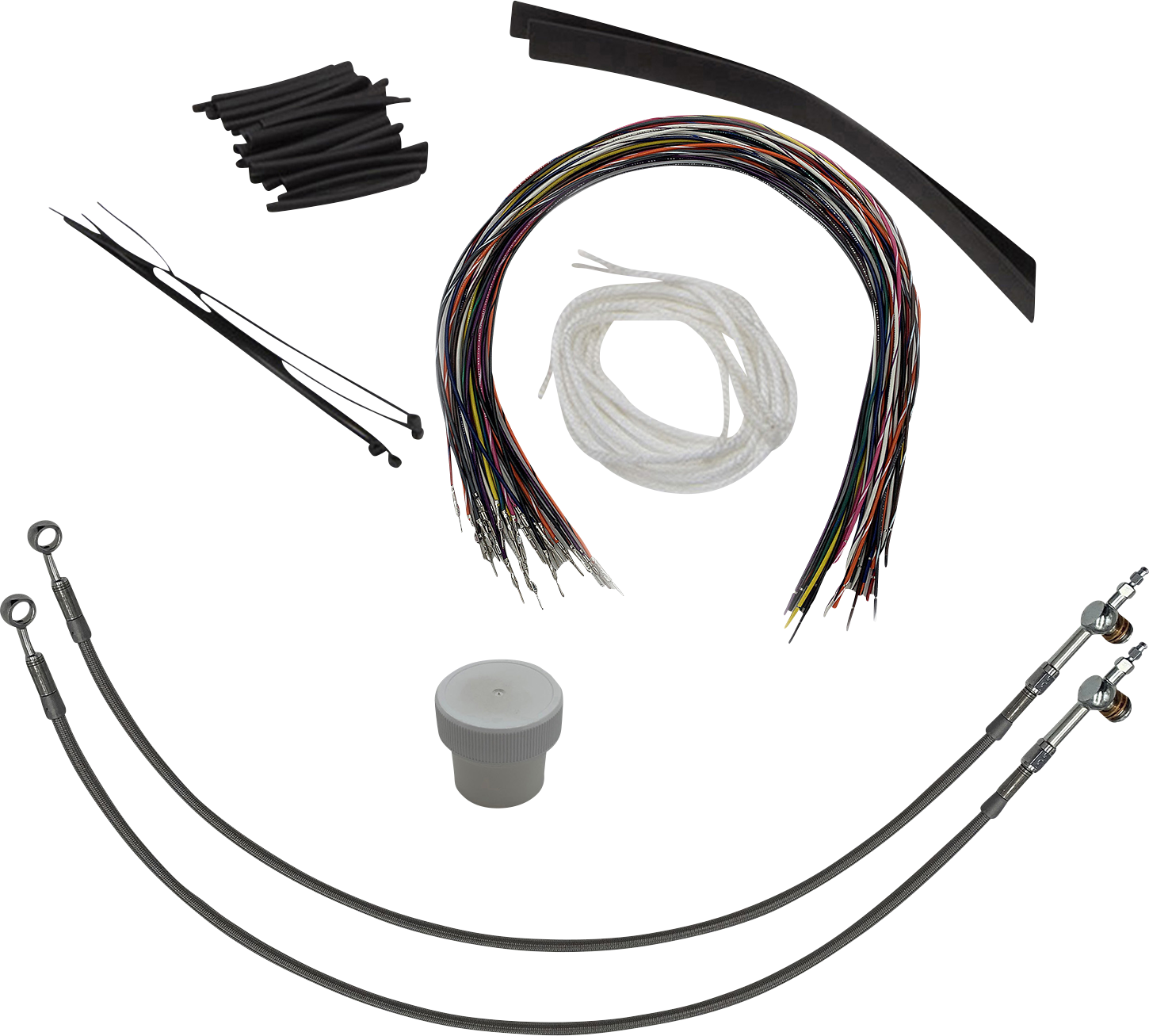 Fat Baggers Inc. EZ Install Handlebar Kit For Harley CVO Touring 2008-2013