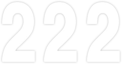 Factory effex Mini Pro Number 2 - White - 5"