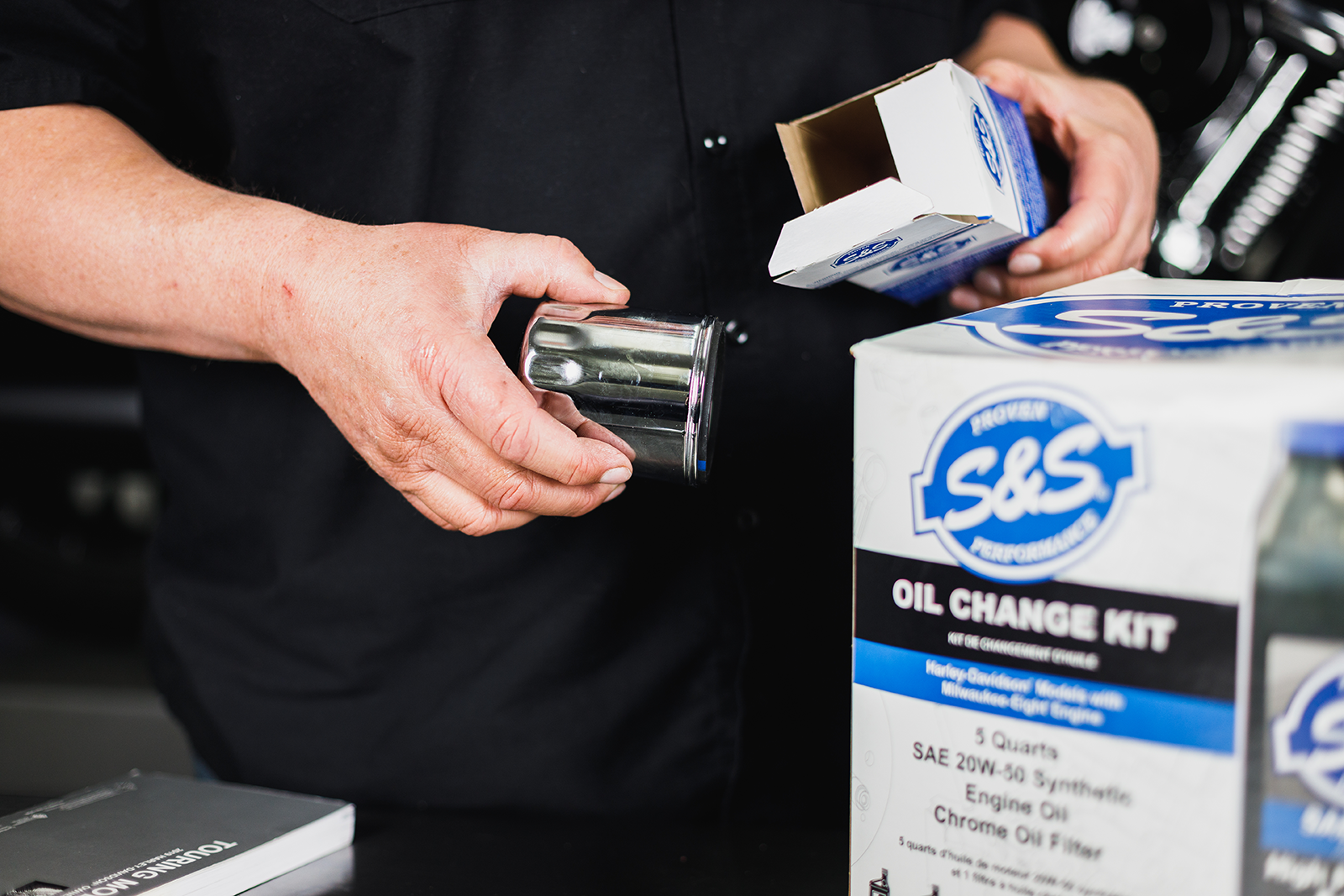 S&S CYCLE Oil Change Kit