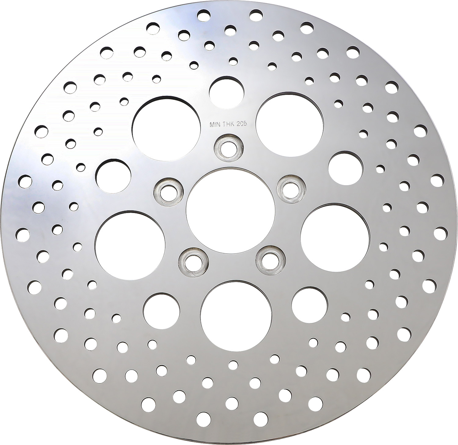 Drag specialties Drilled Brake Rotor - Rear - 11.5" - Harley-Davidson Harley Davidson