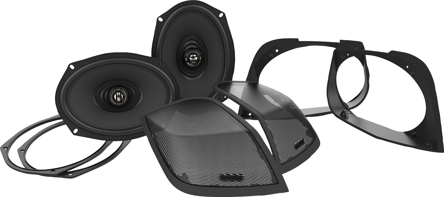 HOGTUNES Cut-In Lid Kit with Speakers