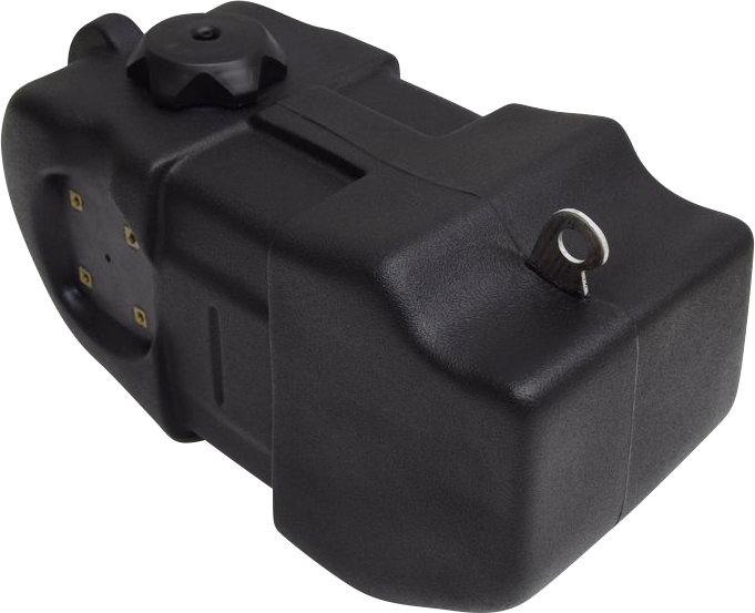Ims products inc. Large-Capacity Gas Tank - Black - Honda - 3.5 Gallon