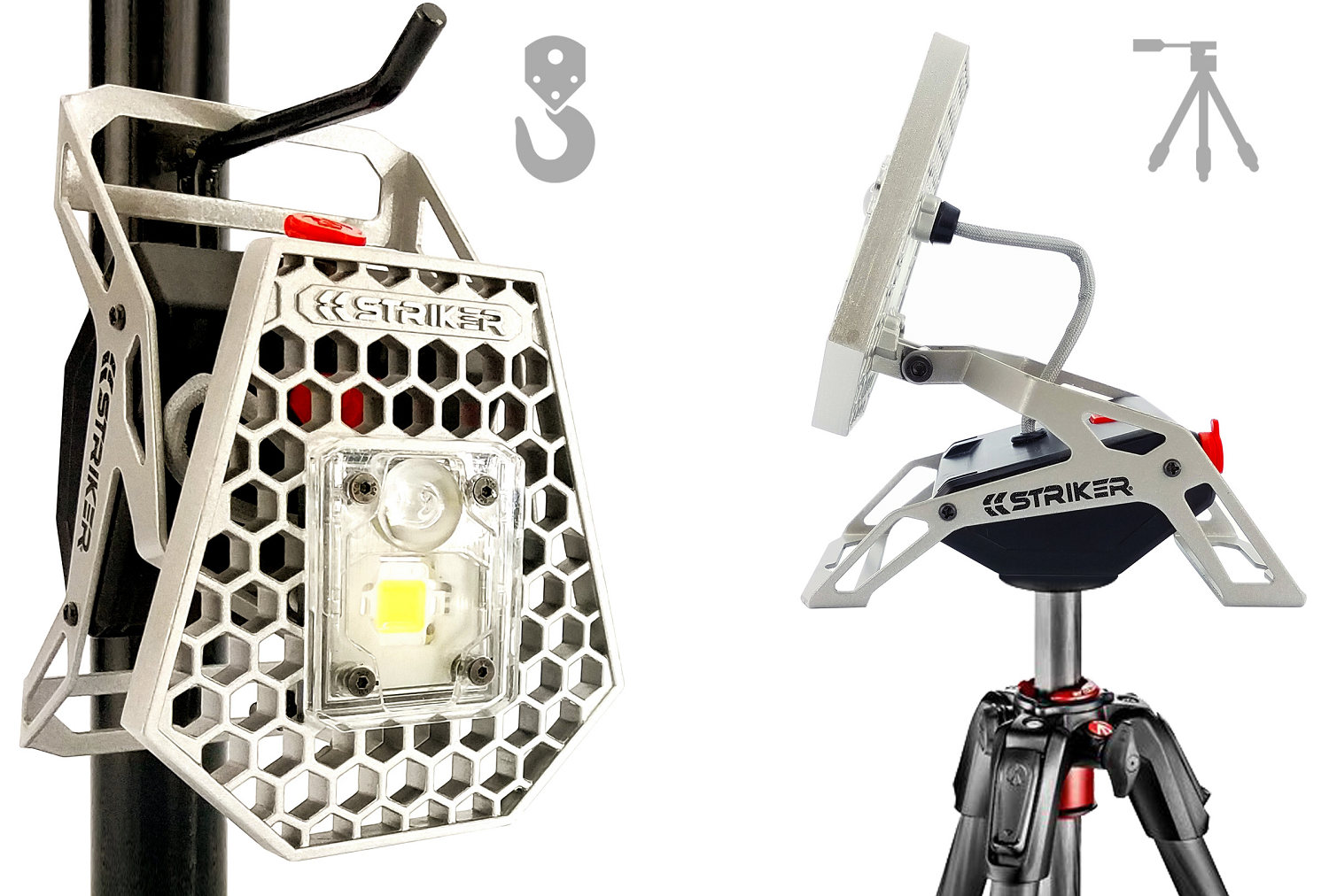 RISK RACING Mobile Task Light - 1200 Lumen Rechargeable Task Light