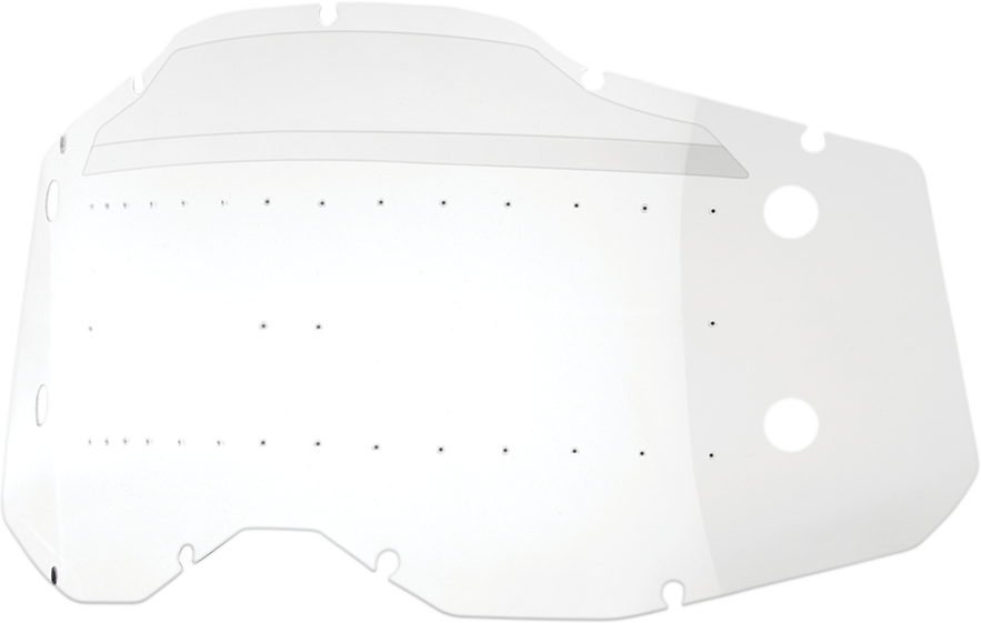 100% Forecast 2 Replacement Lens - With Bumps