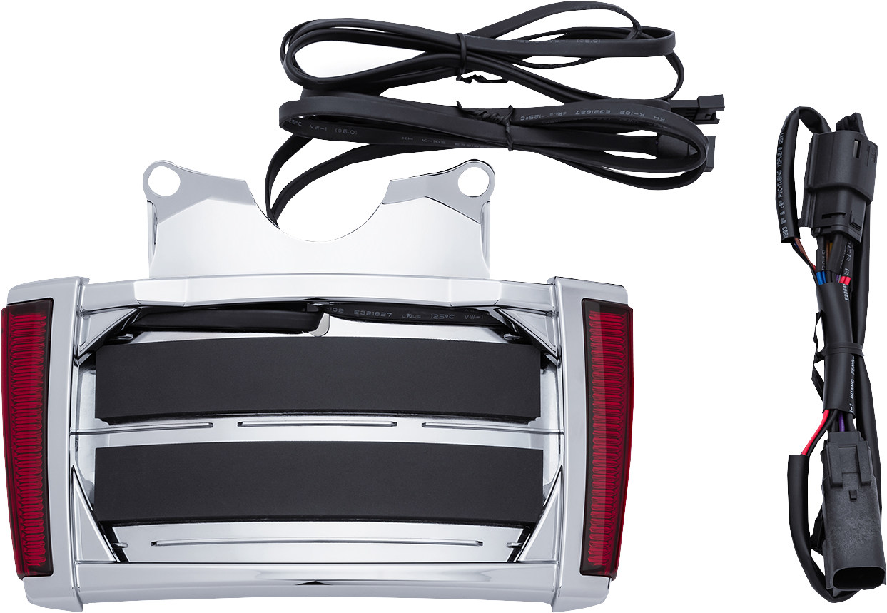 Ciro LED Lighted License Plate Frame For Harley Touring 2014-2025