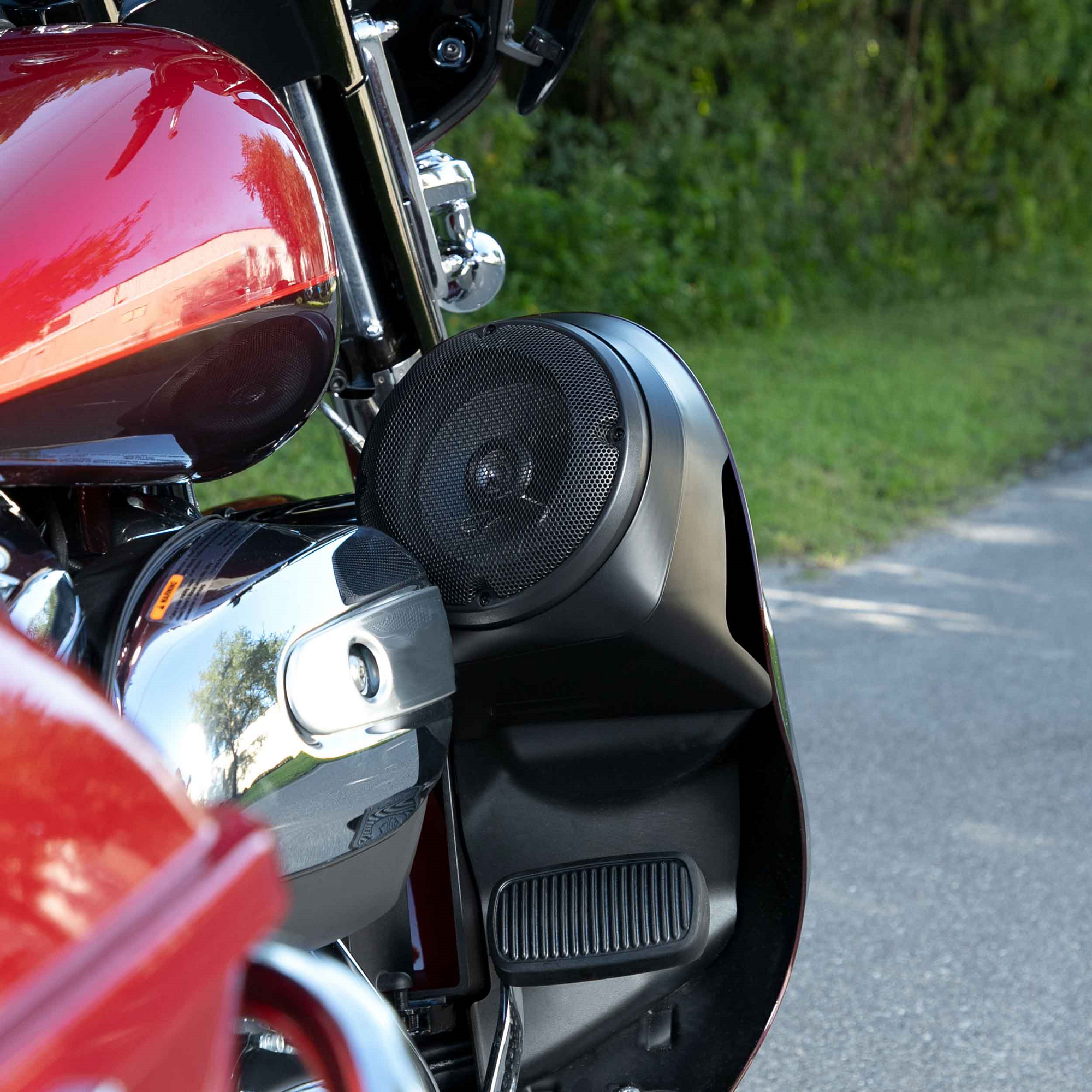 Saddle tramp Lower Fairing Speaker Pods for Twin Cooled Models